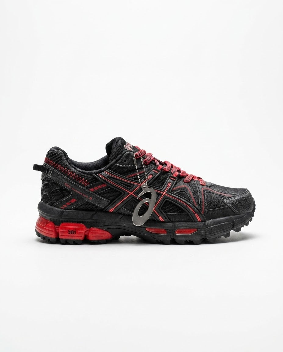 ASICS Gel-Kahana 8 Noir et Rouge