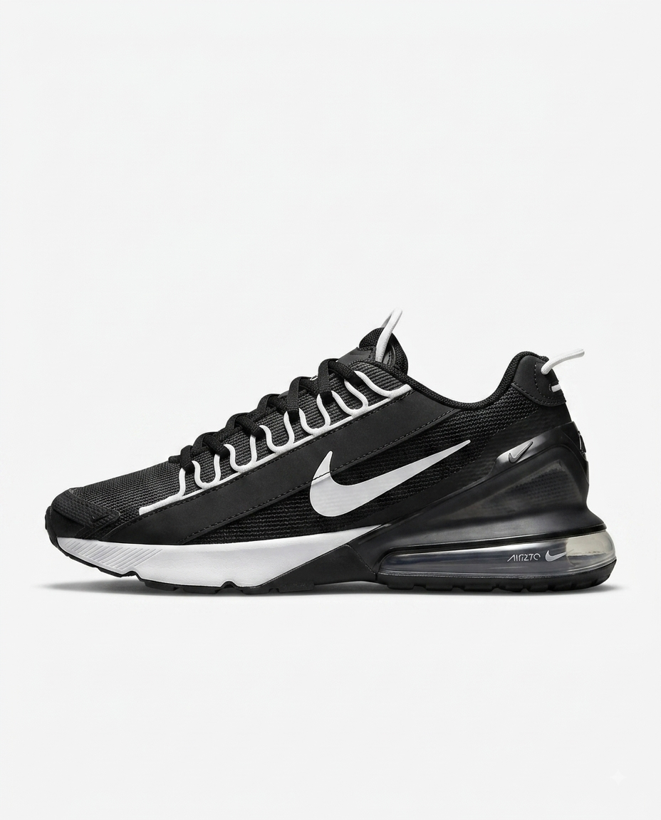 Nike Air Max Pulse Roam noir et blanc.