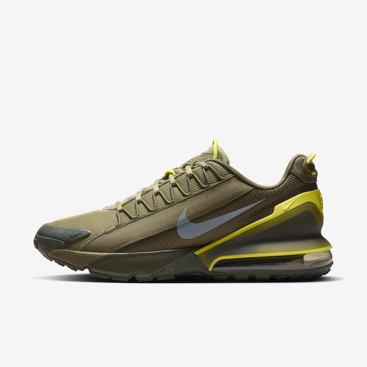 Nike Air Max Pulse Roam "Neutral Olive / Cargo Khaki / High Voltage".