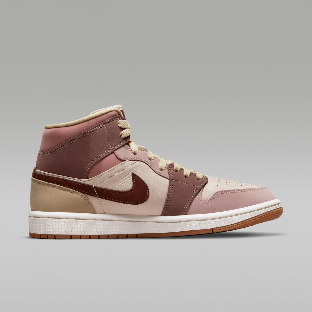 Air Jordan 1 Mid SE "Dark Pony Smoky Mauve"