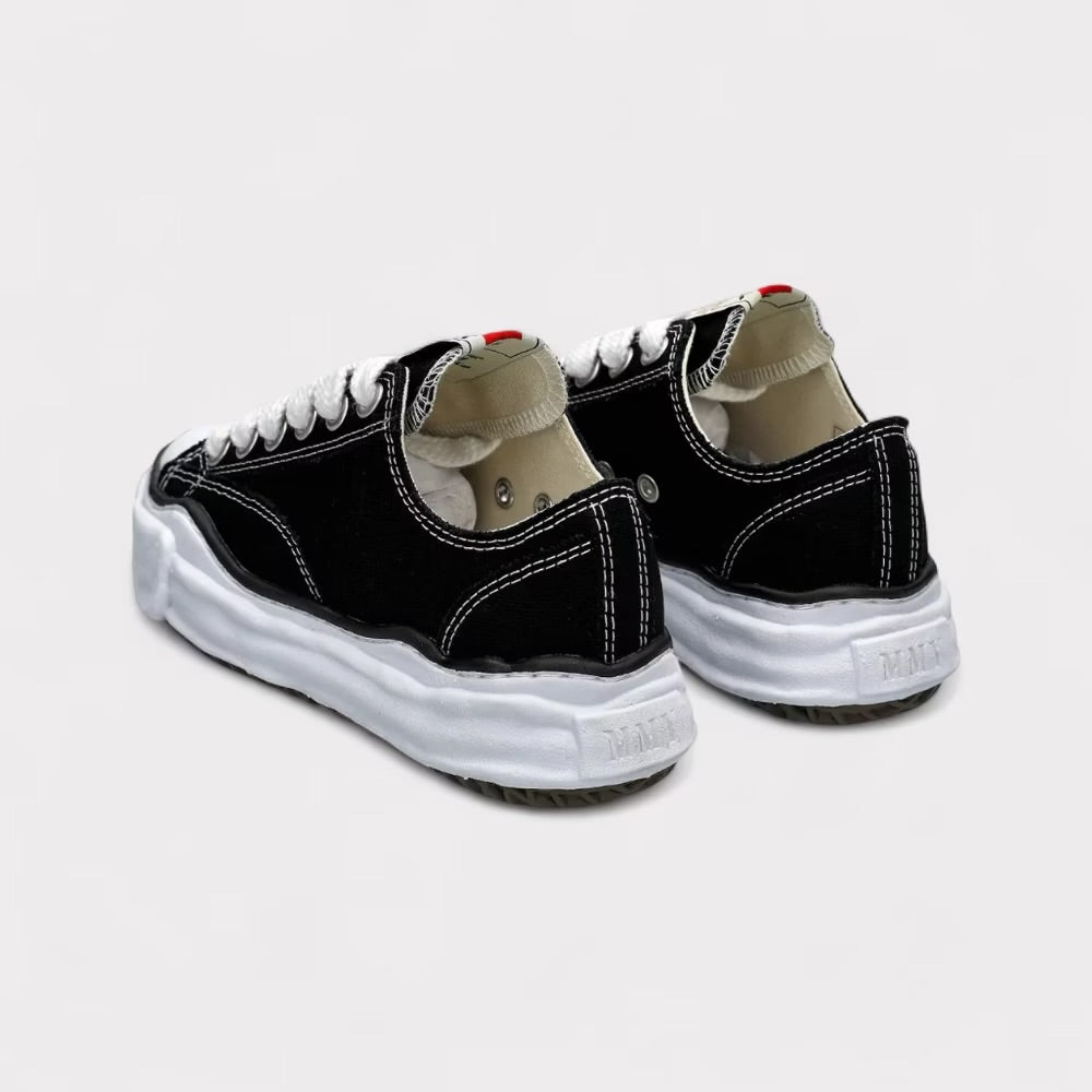 Maison Mihara Yasuhiro Peterson OG Sole Canvas Low Black,