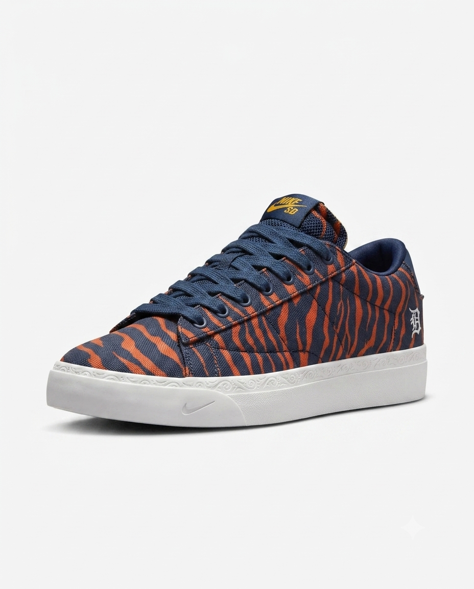 Blazer Nike Low Devin Booker Detroit Tigers Safety Orange Blue Void