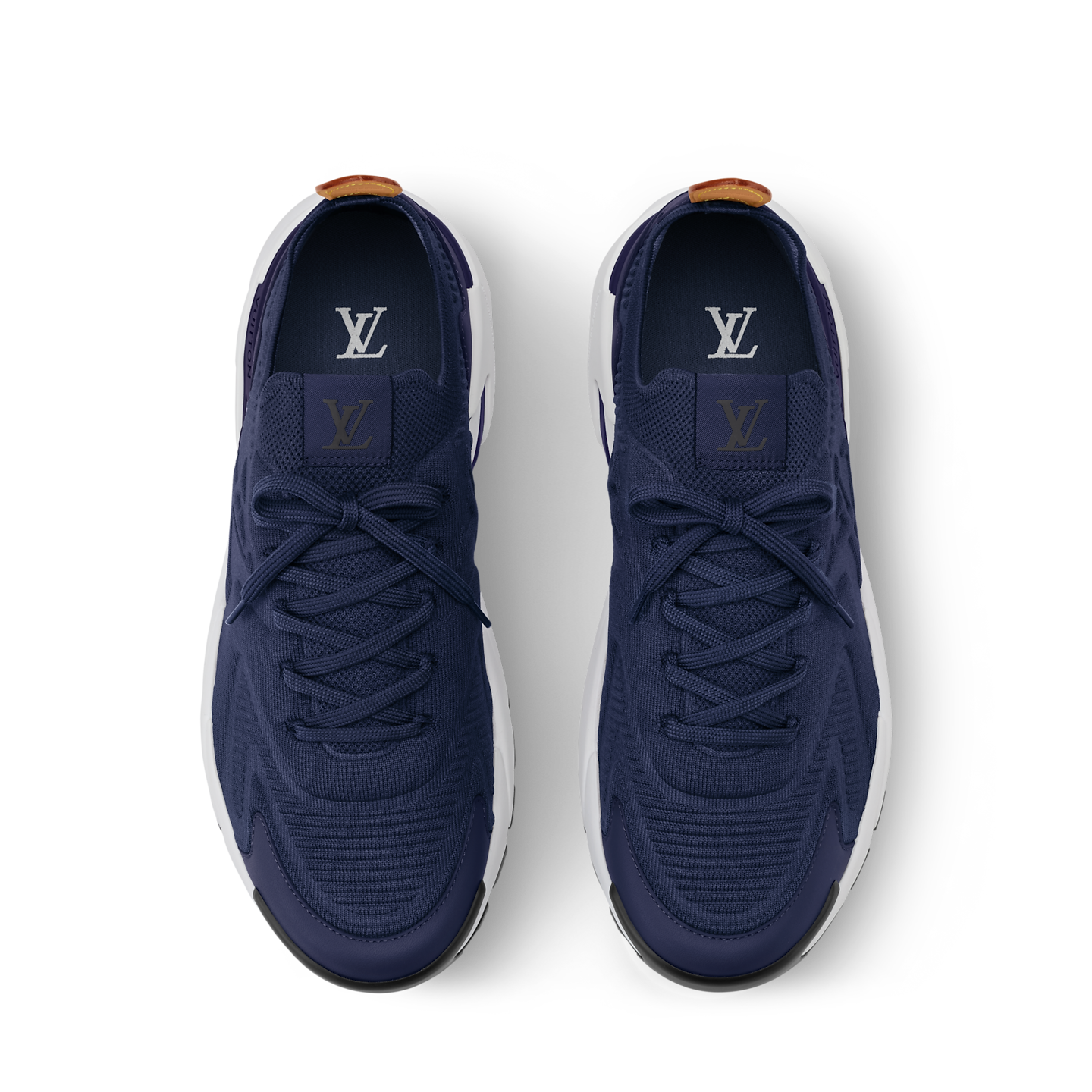 sneaker LV Tatic Knit de Louis Vuitton bleu marine