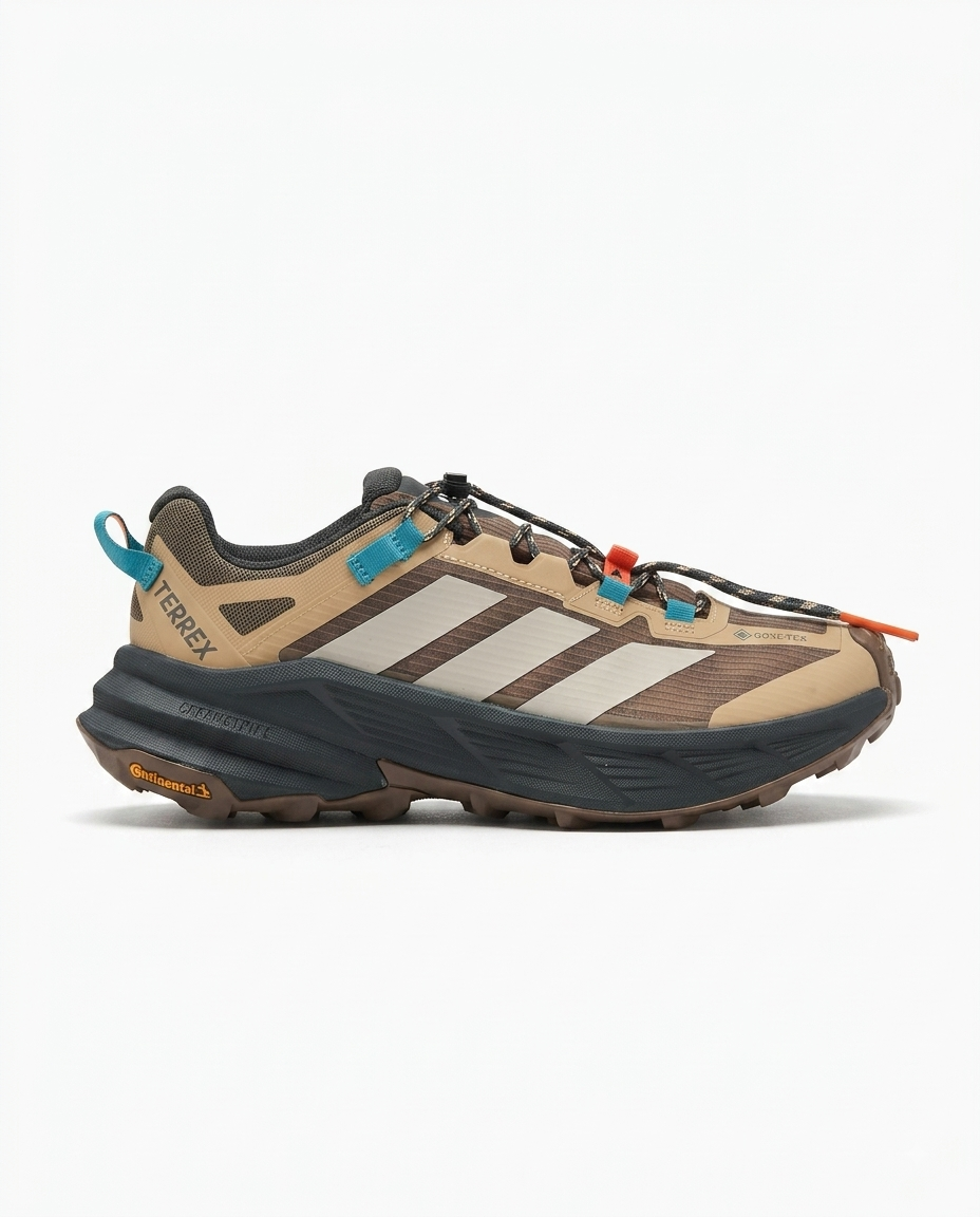 adidas TERREX Freehiker SL GORE-TEX Earth Strata / Wonder Alumina / Pure Teal.