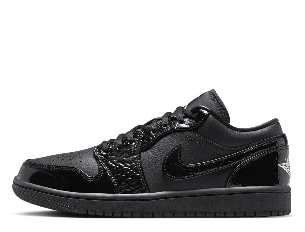 Air Jordan 1 Low SE "Black Croc"