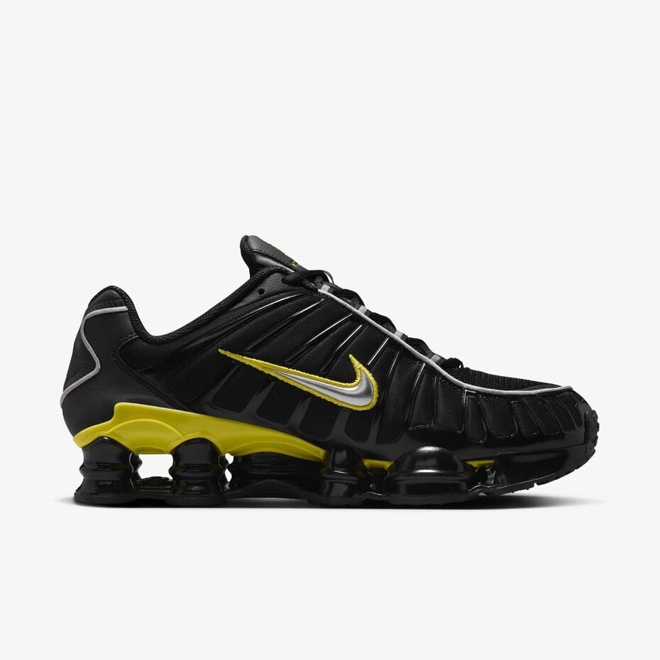 Nike Shox TL Black/Dynamic Yellow/Metallic Silver