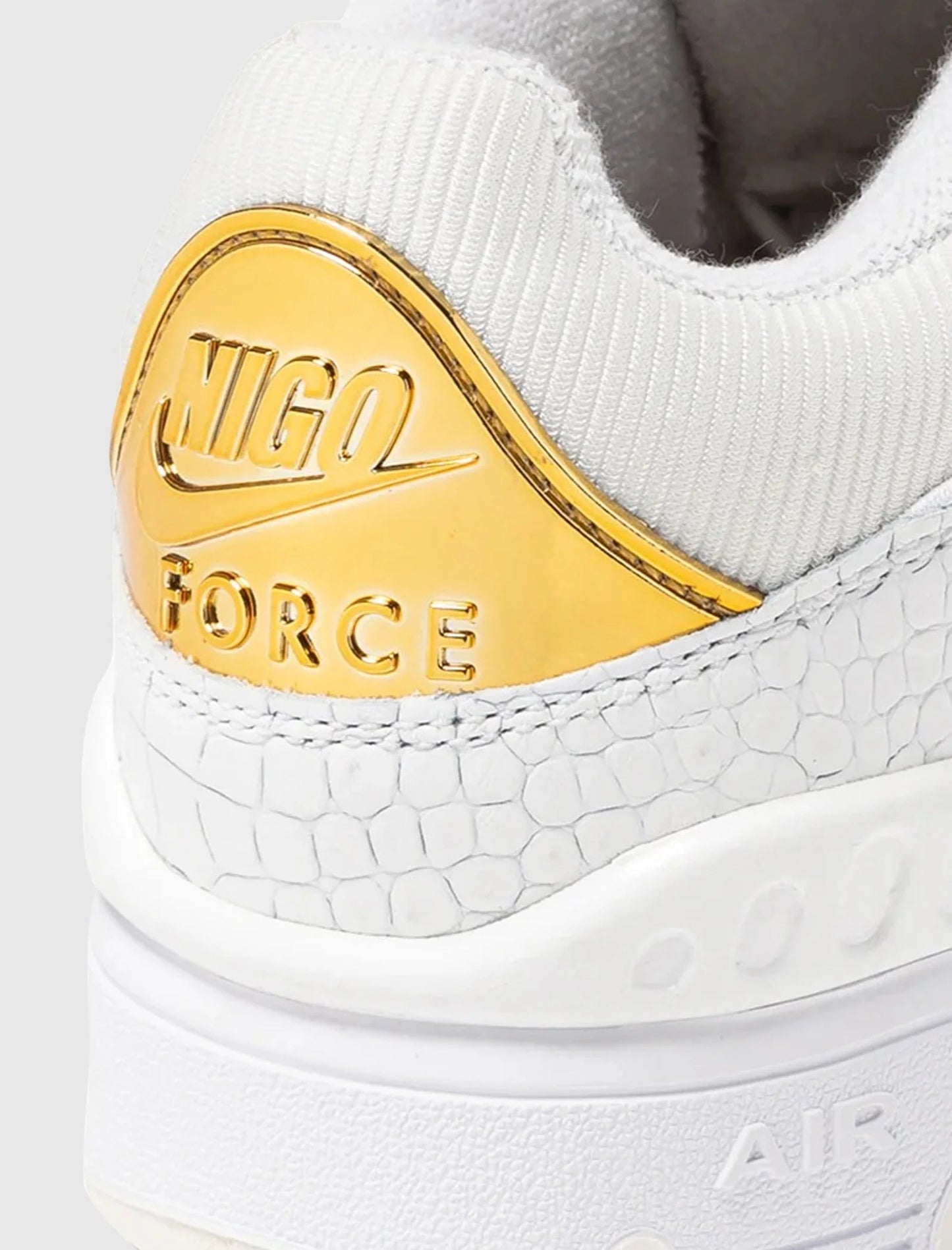 NIGO x Nike Air Force 3 Low "White Croc"