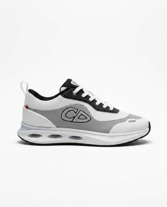 basket de running Dior blanc gris