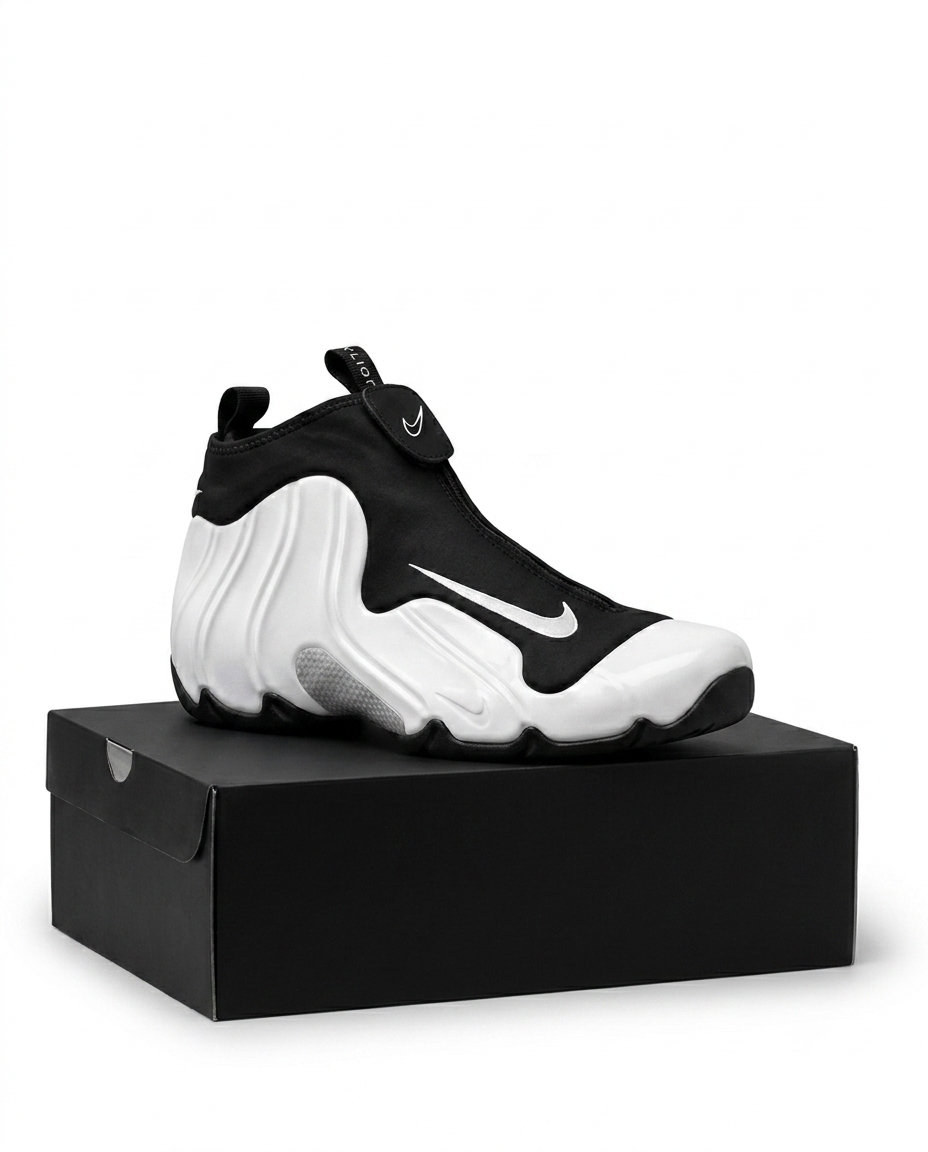 Nike Air Flightposite One "Sail Black"