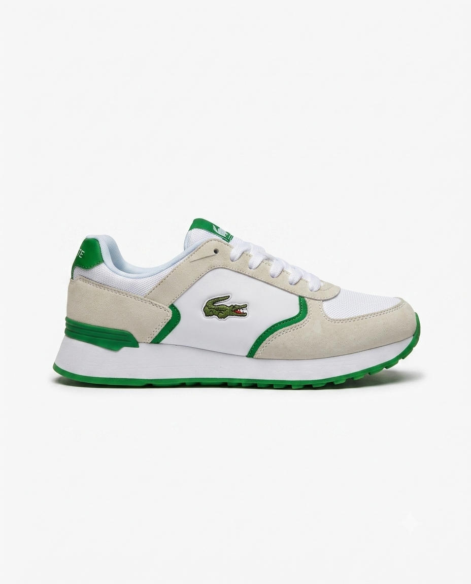 Lacoste Vert blanc