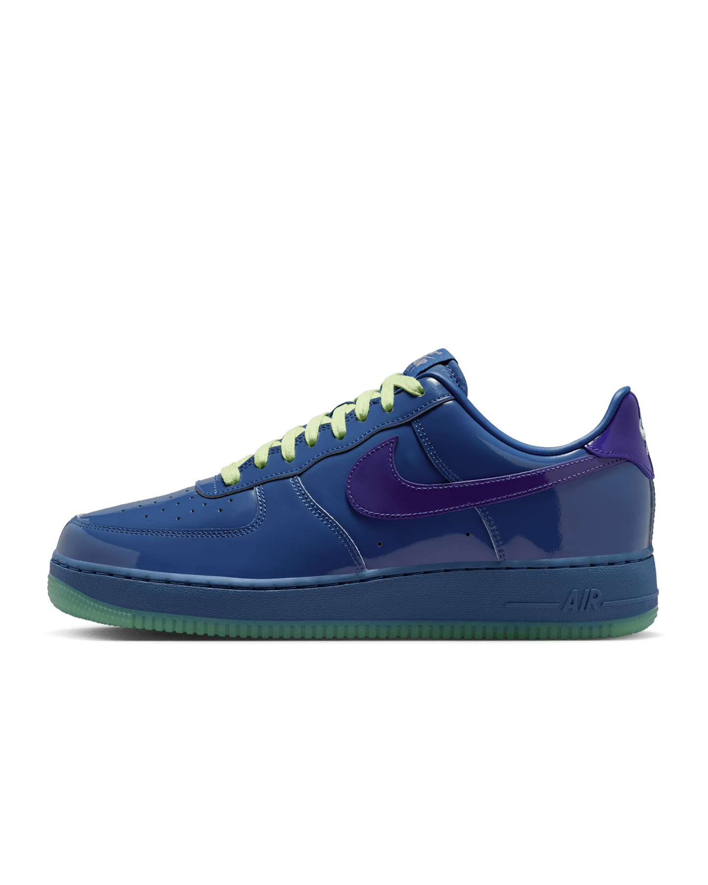 Nike Air Force 1 Low QS Patent « Mystic Navy and Grape Ice »