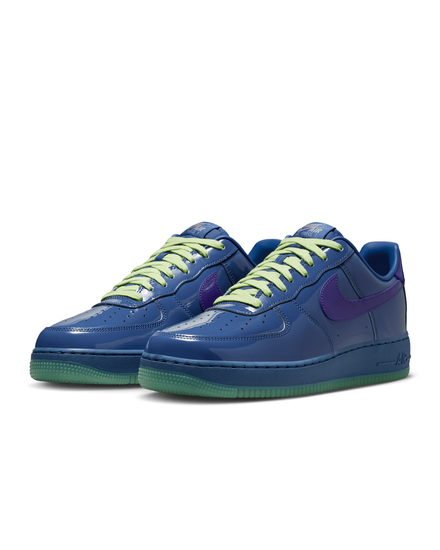 Nike Air Force 1 Low QS Patent « Mystic Navy and Grape Ice »