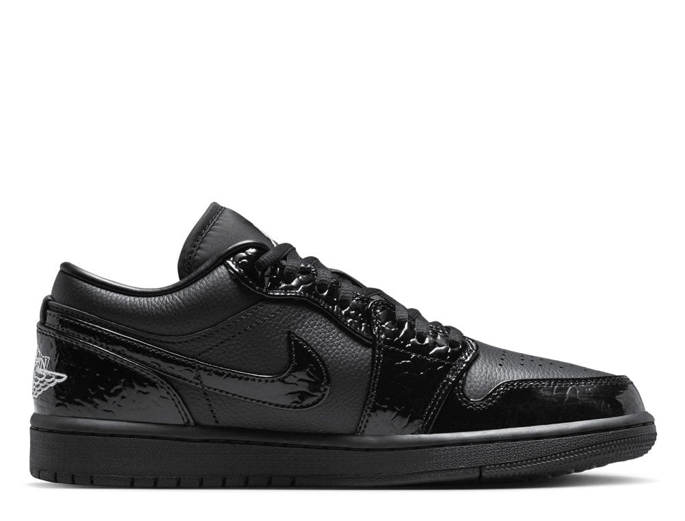 Air Jordan 1 Low SE "Black Croc"