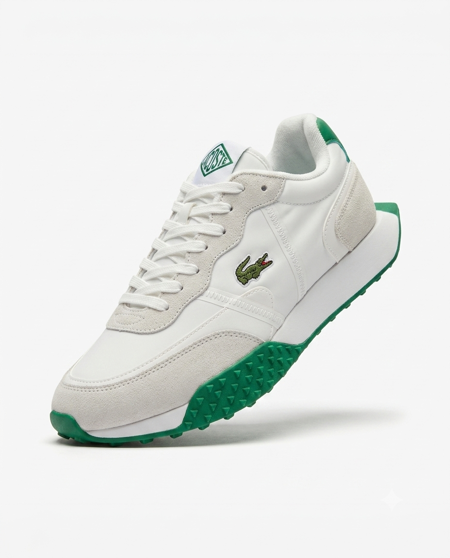 Lacoste Blanc vert