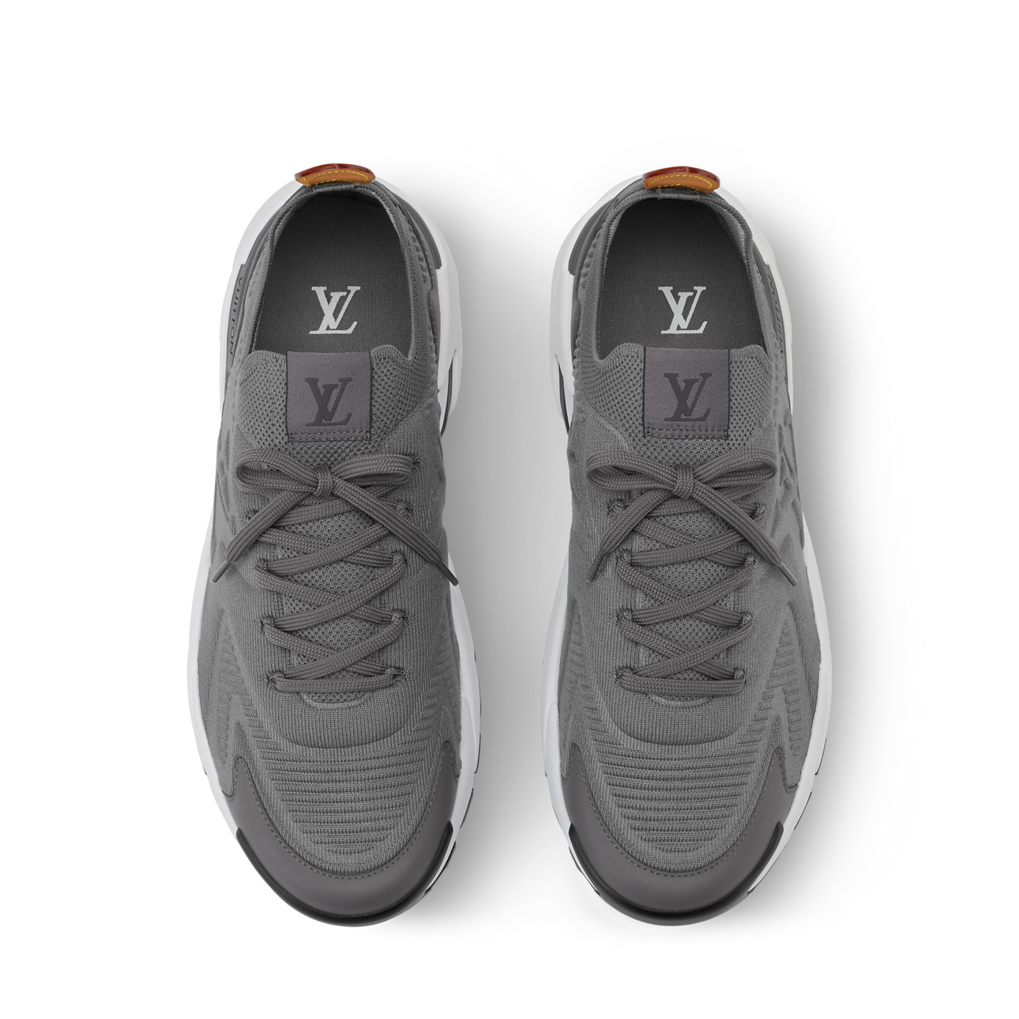 sneaker LV Tatic Knit de Louis Vuitton gris statique