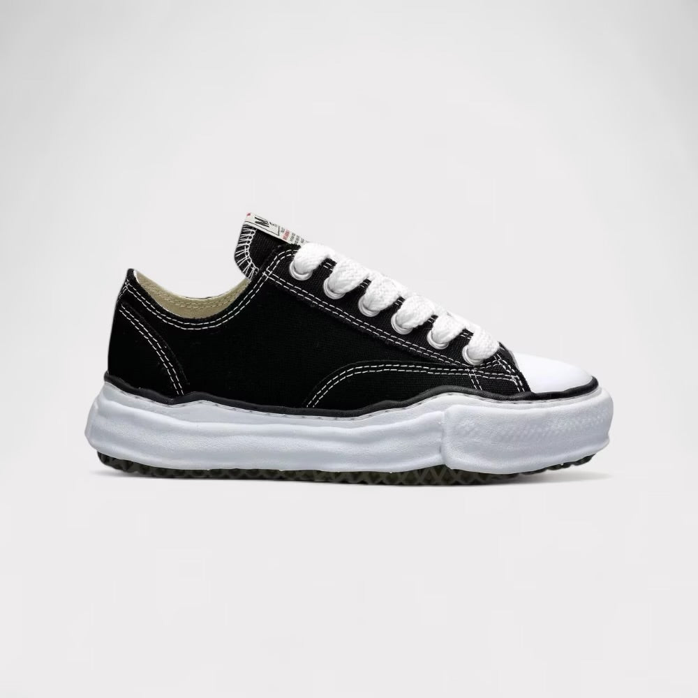Maison Mihara Yasuhiro Peterson OG Sole Canvas Low Black,