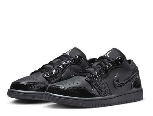 Air Jordan 1 Low SE "Black Croc"
