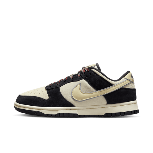 Nike Dunk Low LX Black Suede Team Gold