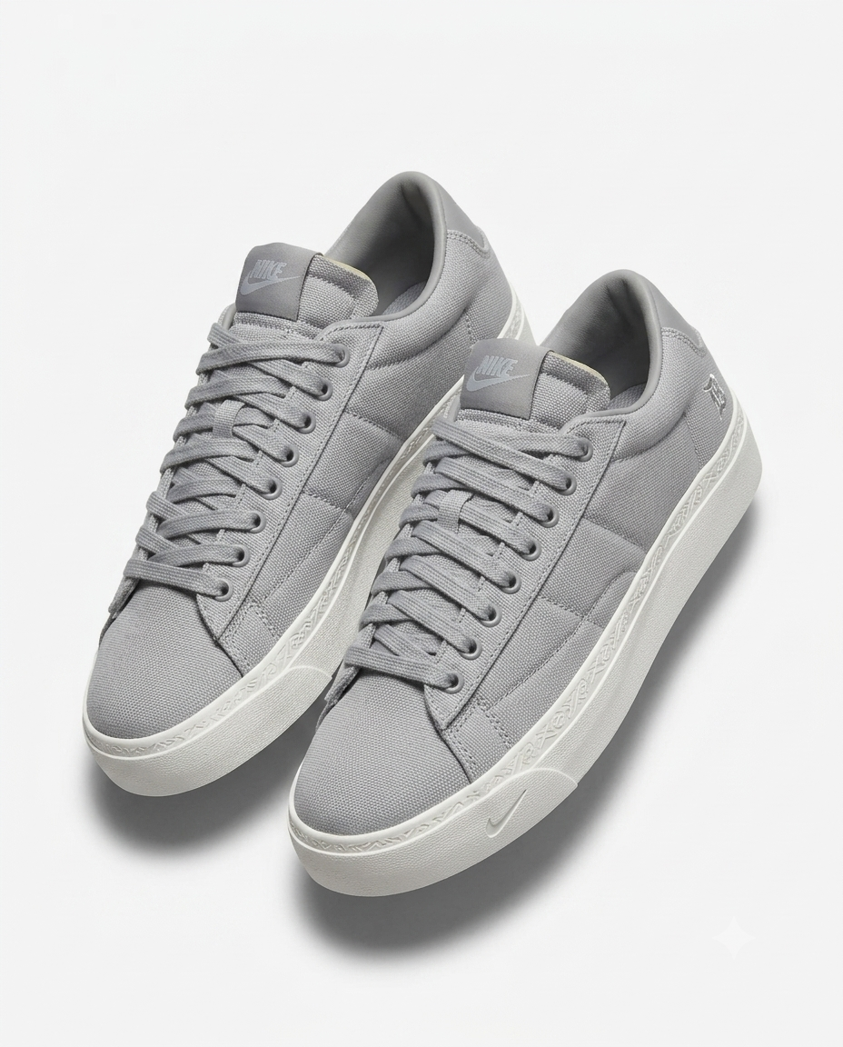 Blazer Nike Low Devin Booker Detroit Tigers gris nacré