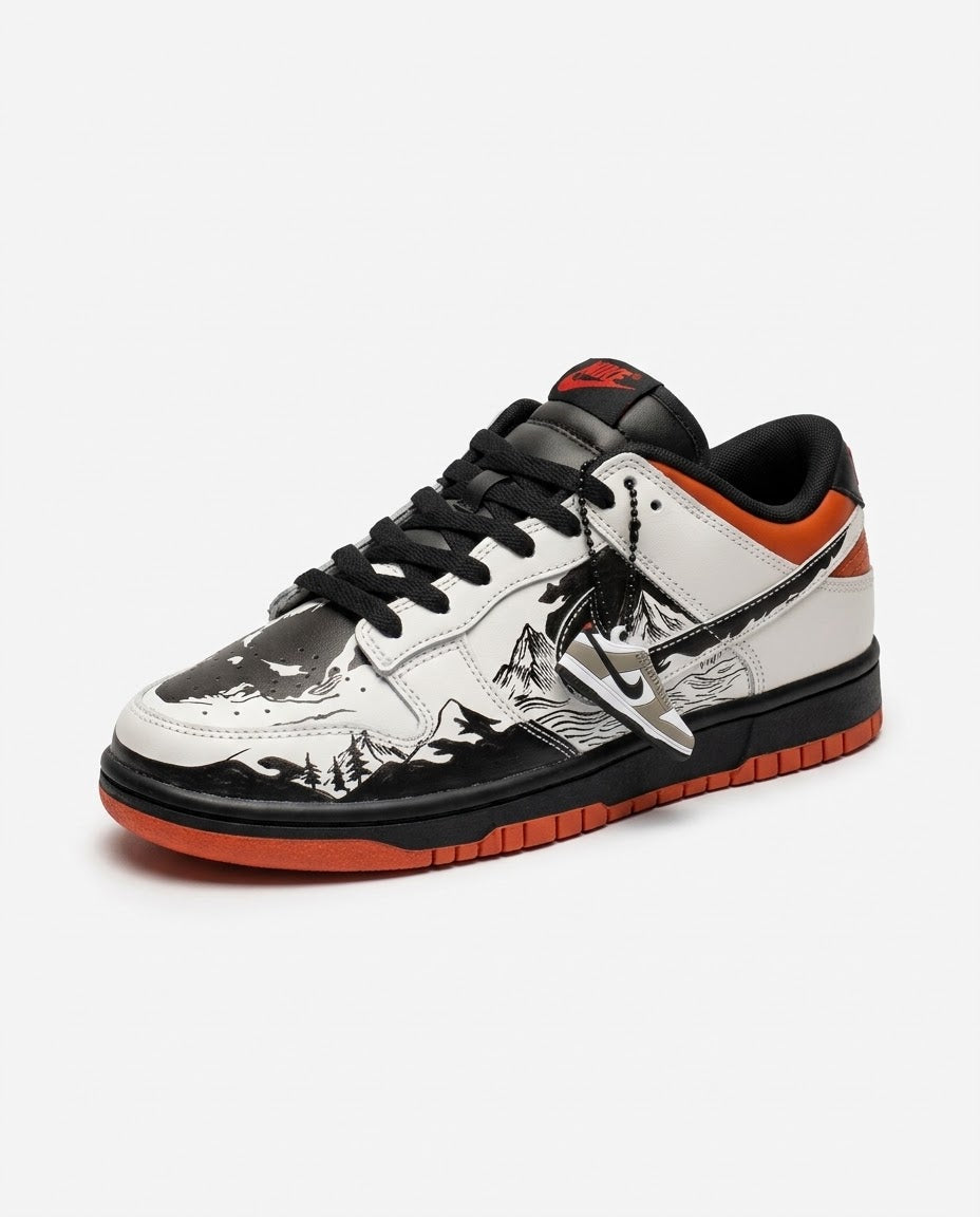 Nike SB Dunk Low Custom "Ghost Rider"