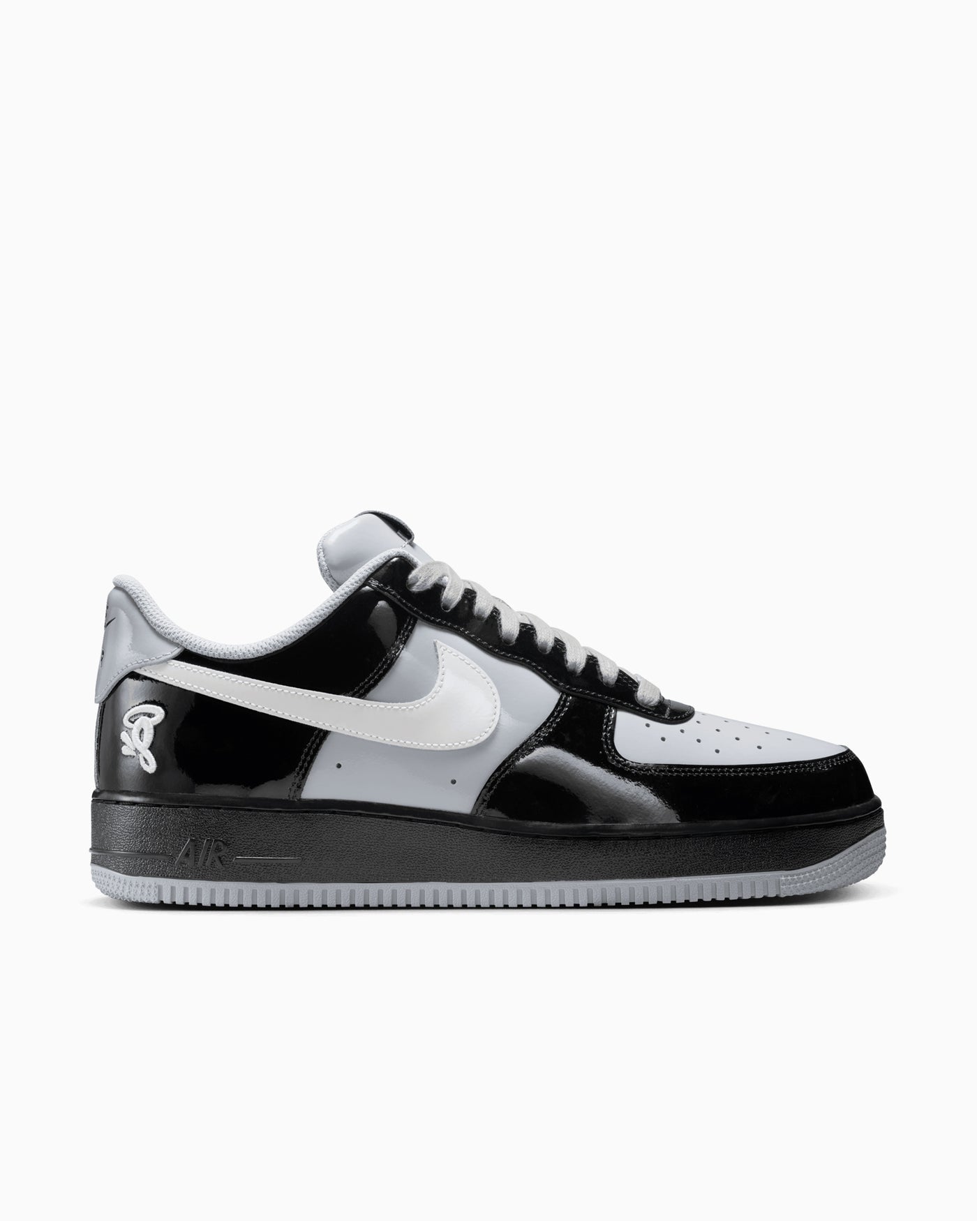 Nike Air Force 1 Low x Central Cee "Syna World" (Black and Light Smoke Grey)