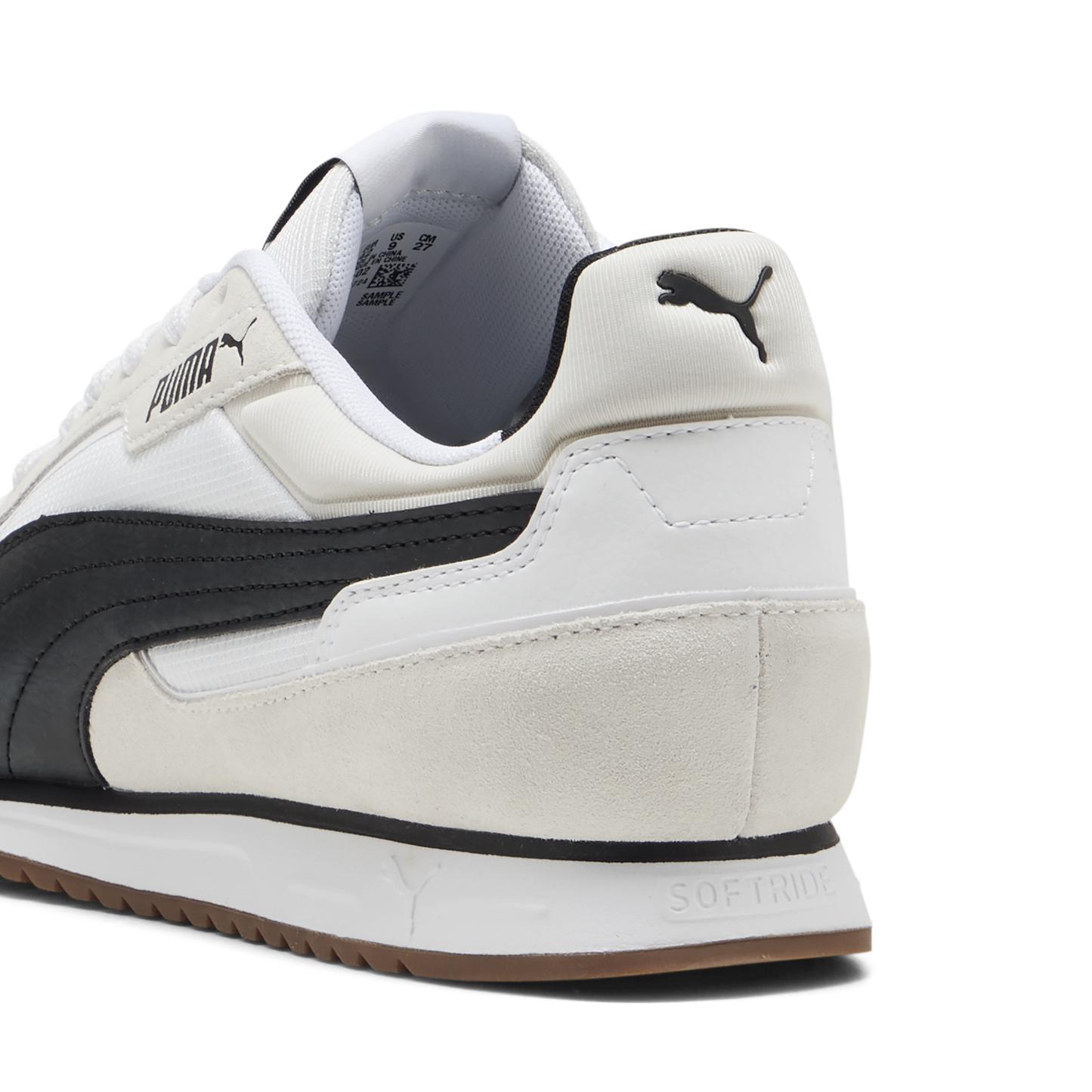 PUMA Softride ST Vapor Gray / PUMA Black / PUMA White)